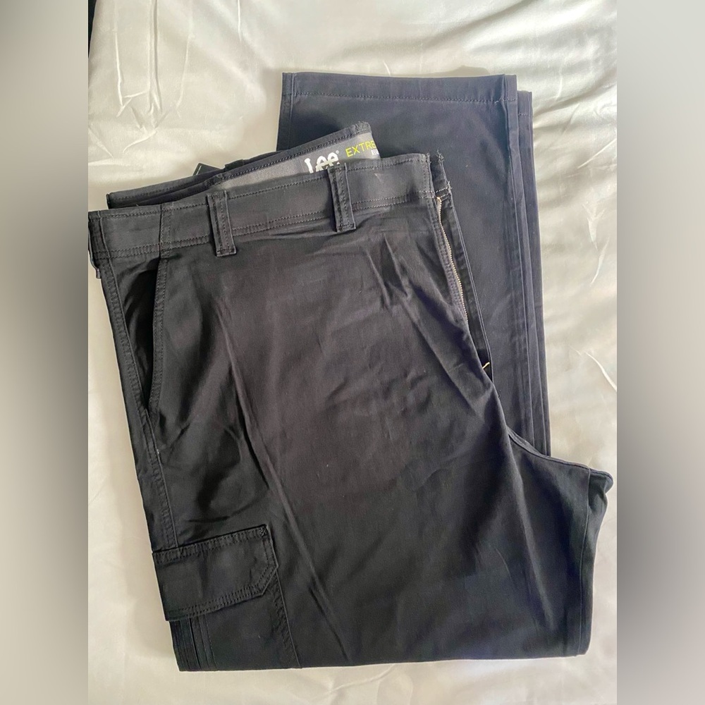 Lee Black Extreme Motion Regular Straight Pants